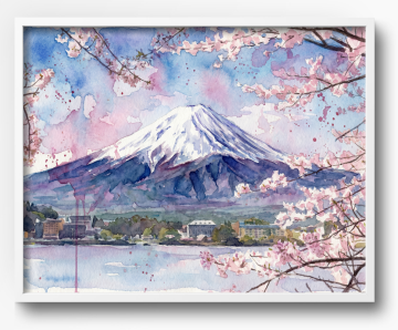"Cherry Blossom View"